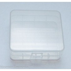 2 x 26650 Plastic Storage Case