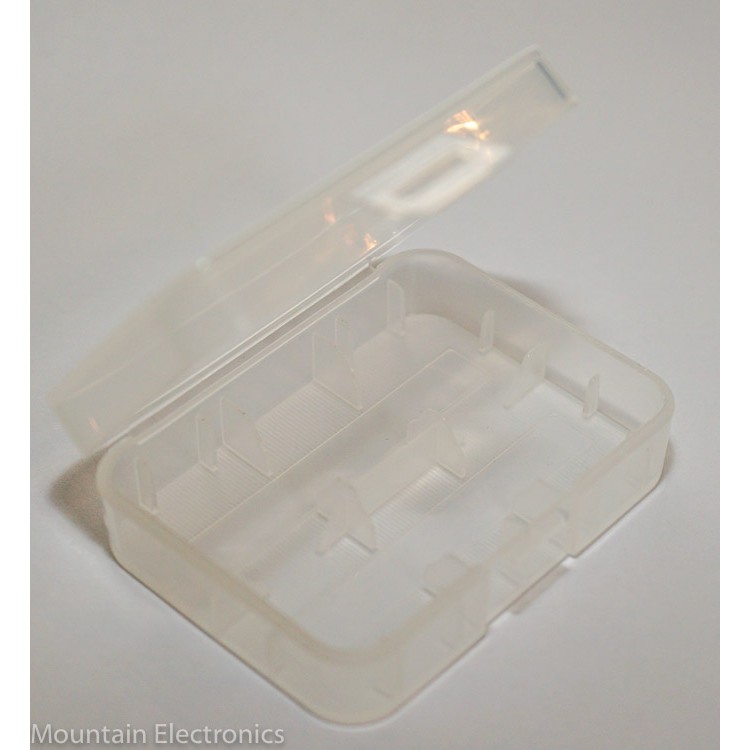 4 x 14500 or AA Plastic Storage Case