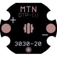 MTN 3030 20mm Copper MCPCB
