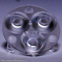 10508 Carclo Lens - 3-UP Frosted Medium Spot Optic 10508 Carclo Lens - 3-UP Frosted Medium Spot Optic